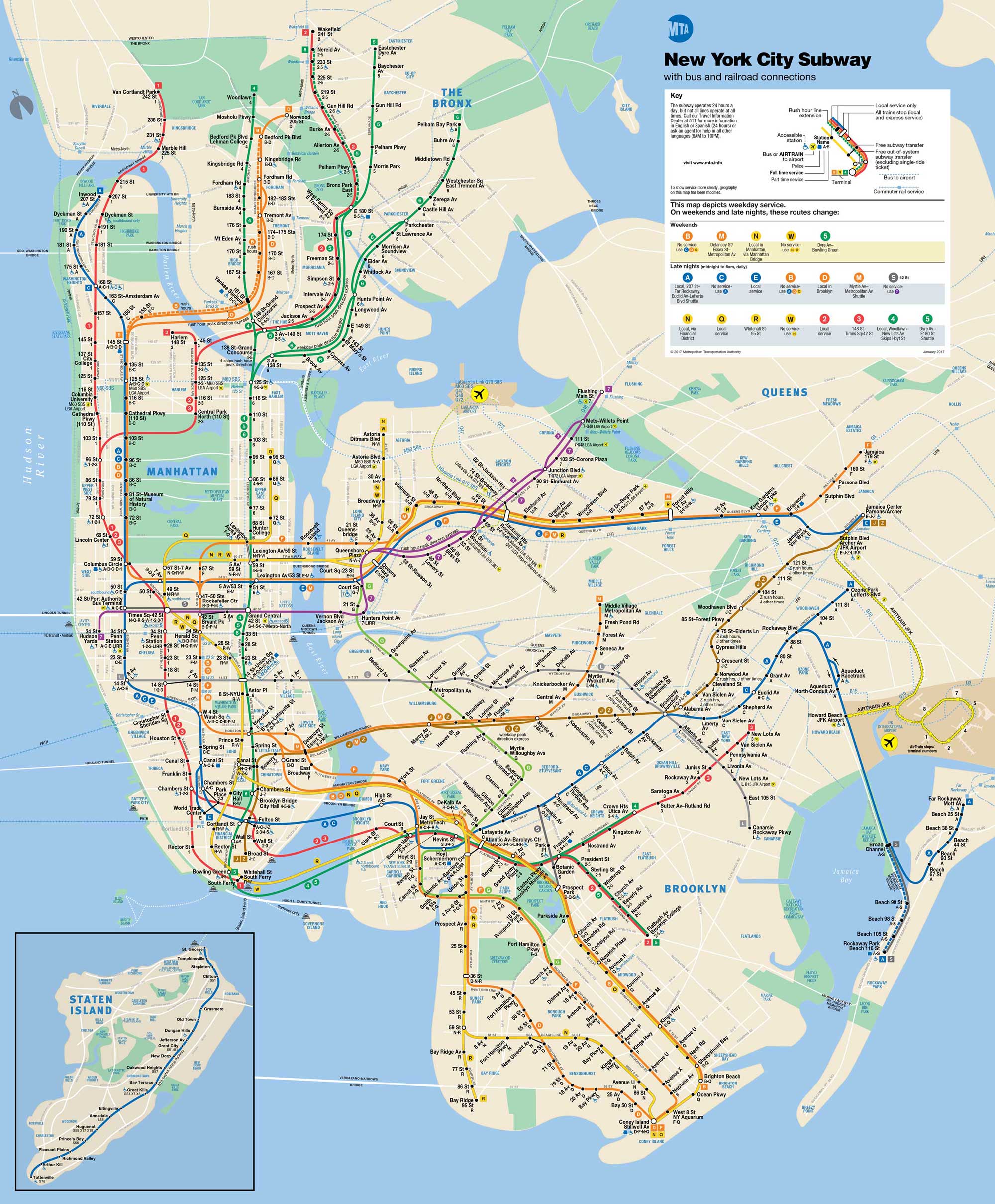 mapa metro nueva york 📍Guía completa del Metro de Nueva York. Muévete como un new yorker