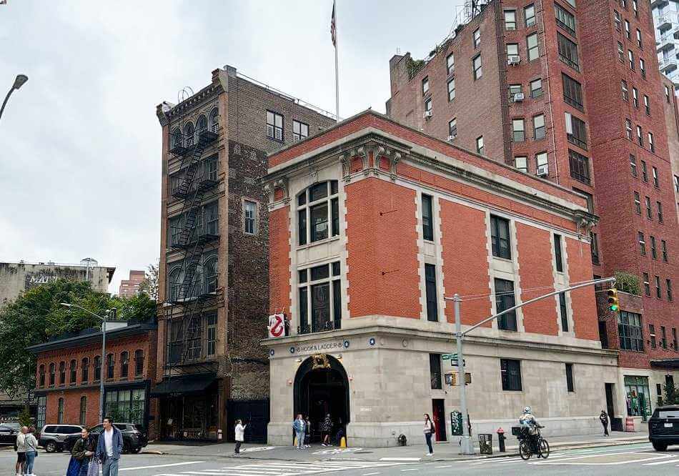 edificio de los Cazafantasmas en Nueva York